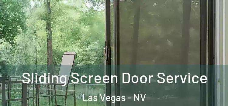 Sliding Screen Door Service Las Vegas - NV
